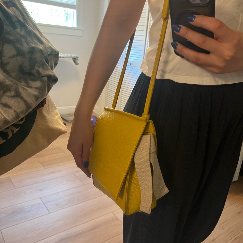 Yellow Crossbody Bag